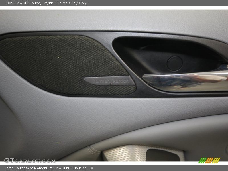 Mystic Blue Metallic / Grey 2005 BMW M3 Coupe