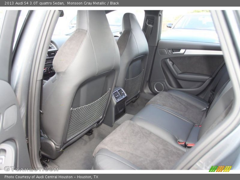 Rear Seat of 2013 S4 3.0T quattro Sedan