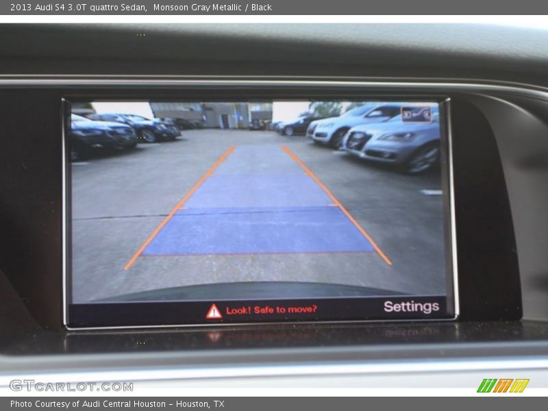 Monsoon Gray Metallic / Black 2013 Audi S4 3.0T quattro Sedan