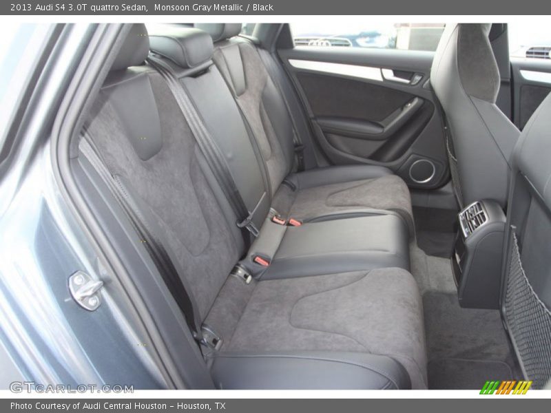 Rear Seat of 2013 S4 3.0T quattro Sedan