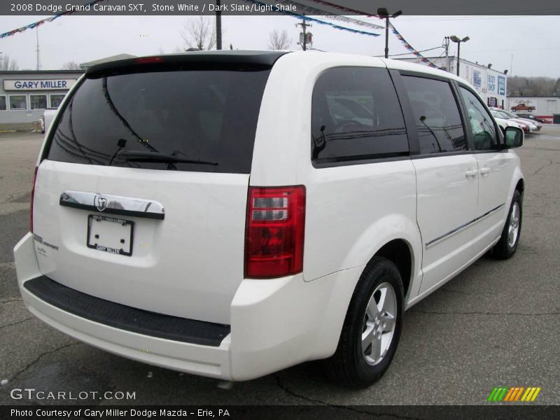 Stone White / Dark Slate/Light Shale 2008 Dodge Grand Caravan SXT