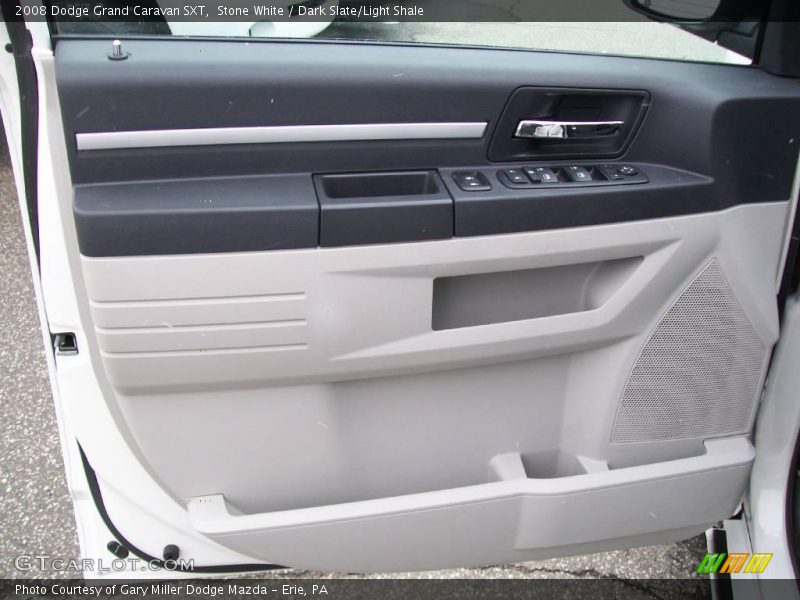 Stone White / Dark Slate/Light Shale 2008 Dodge Grand Caravan SXT