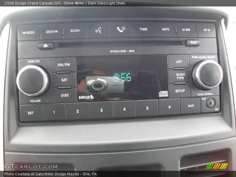 Stone White / Dark Slate/Light Shale 2008 Dodge Grand Caravan SXT