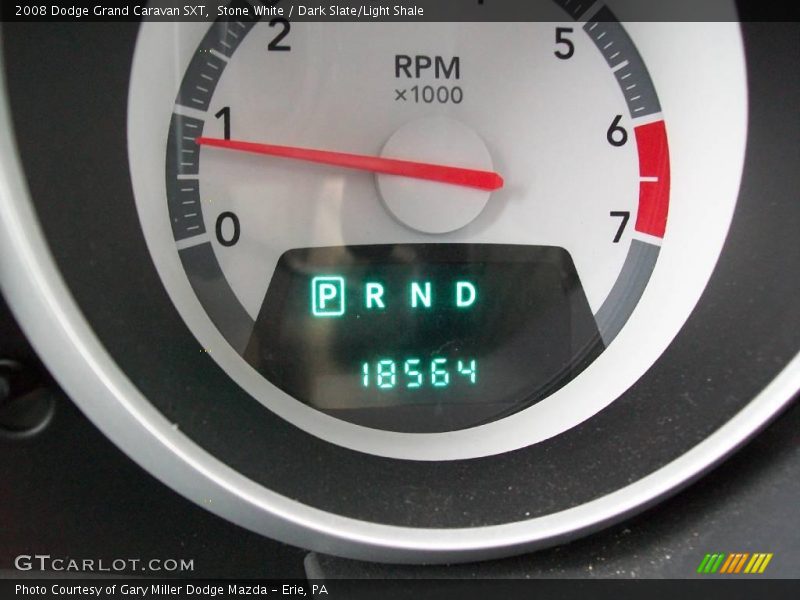 Stone White / Dark Slate/Light Shale 2008 Dodge Grand Caravan SXT