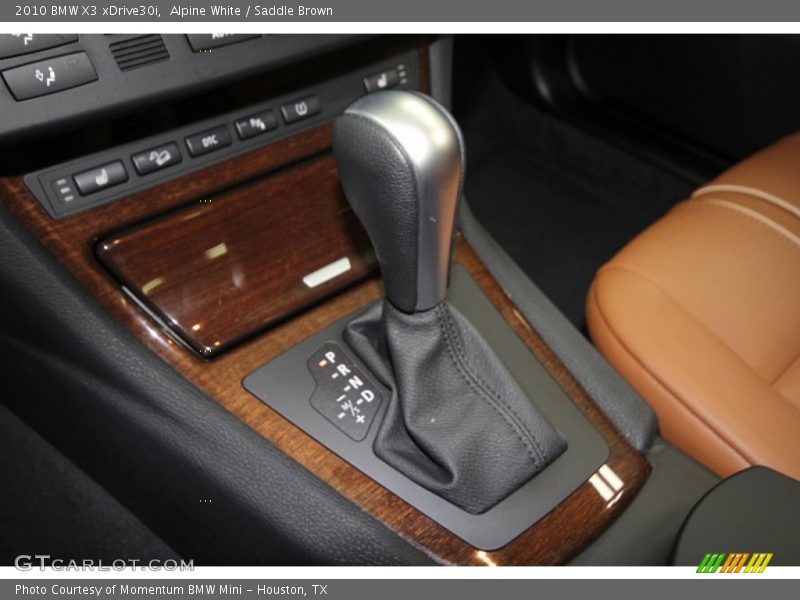 Alpine White / Saddle Brown 2010 BMW X3 xDrive30i