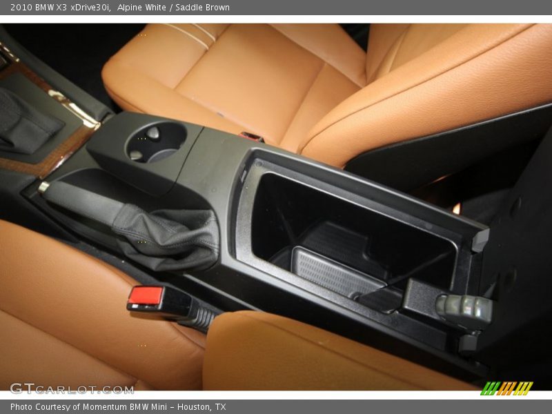 Alpine White / Saddle Brown 2010 BMW X3 xDrive30i