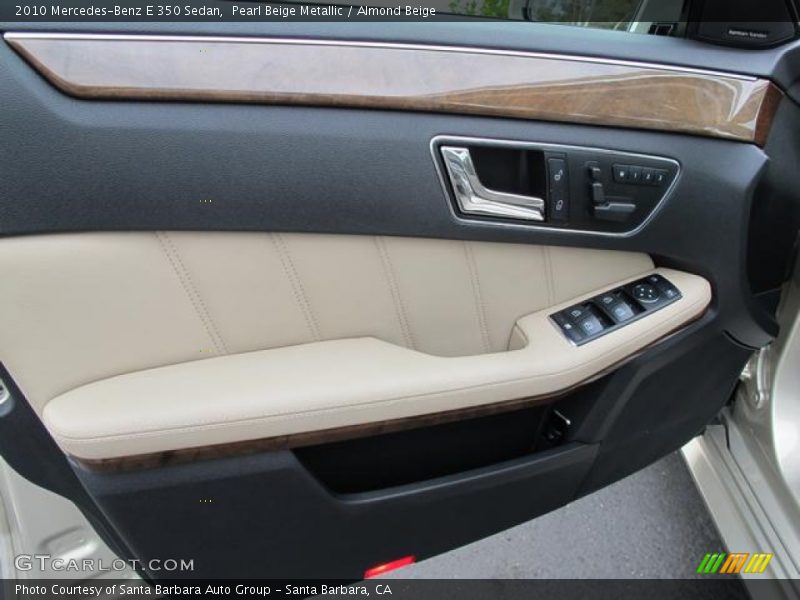 Pearl Beige Metallic / Almond Beige 2010 Mercedes-Benz E 350 Sedan