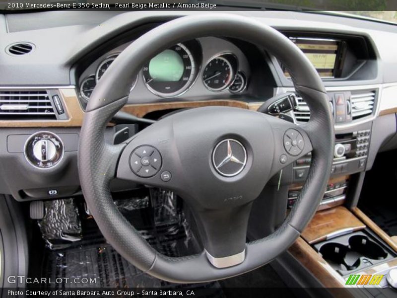 Pearl Beige Metallic / Almond Beige 2010 Mercedes-Benz E 350 Sedan