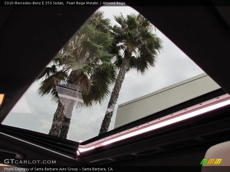 Pearl Beige Metallic / Almond Beige 2010 Mercedes-Benz E 350 Sedan
