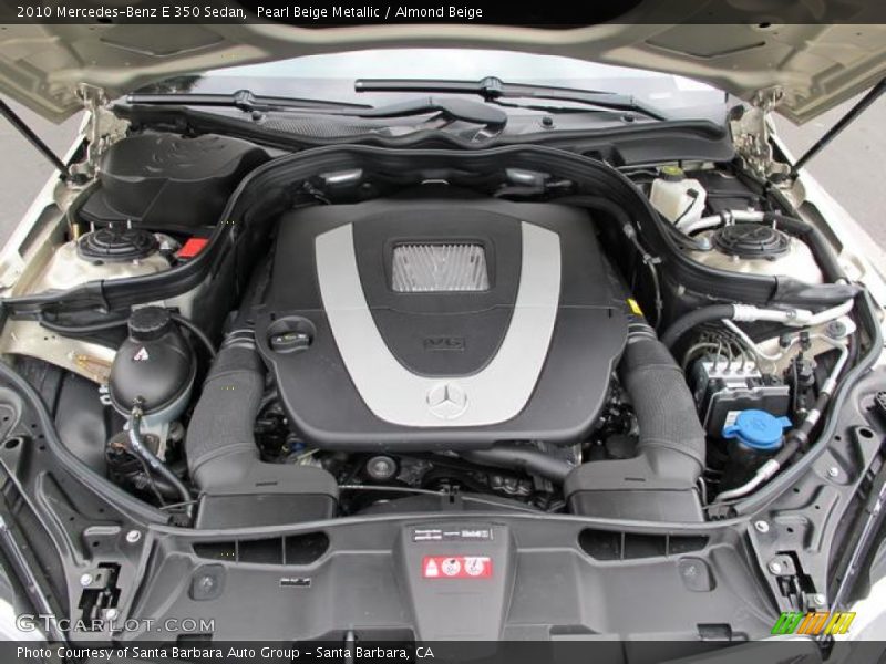 Pearl Beige Metallic / Almond Beige 2010 Mercedes-Benz E 350 Sedan