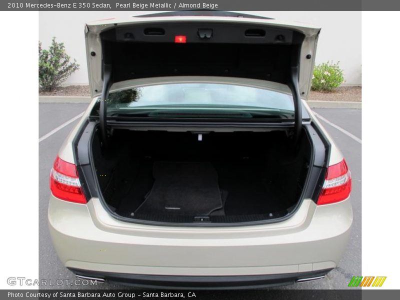 Pearl Beige Metallic / Almond Beige 2010 Mercedes-Benz E 350 Sedan