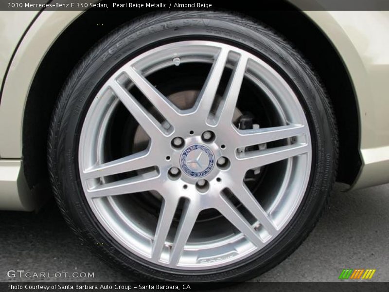 Pearl Beige Metallic / Almond Beige 2010 Mercedes-Benz E 350 Sedan