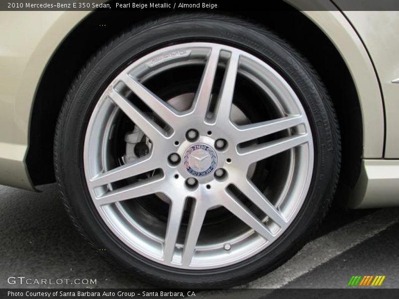 Pearl Beige Metallic / Almond Beige 2010 Mercedes-Benz E 350 Sedan