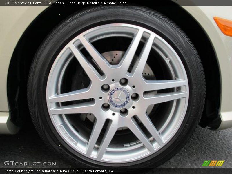 Pearl Beige Metallic / Almond Beige 2010 Mercedes-Benz E 350 Sedan