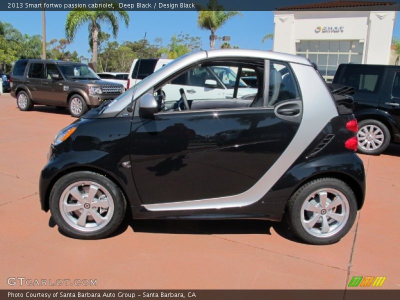 Deep Black / Design Black 2013 Smart fortwo passion cabriolet