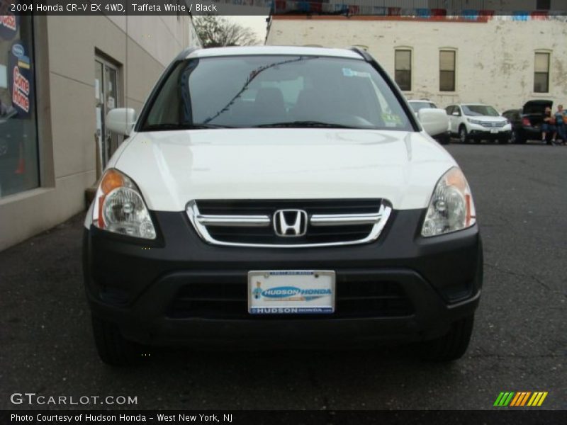 Taffeta White / Black 2004 Honda CR-V EX 4WD