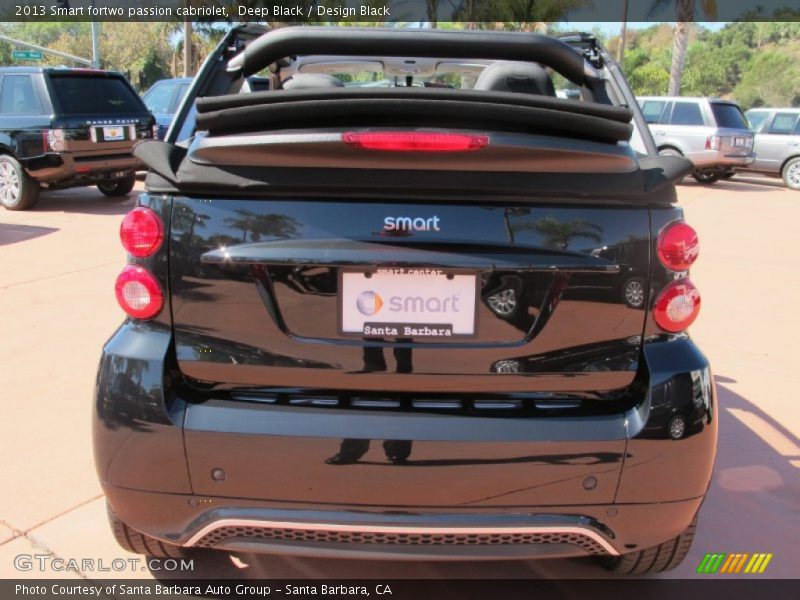 Deep Black / Design Black 2013 Smart fortwo passion cabriolet