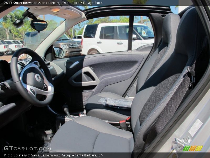 Deep Black / Design Black 2013 Smart fortwo passion cabriolet