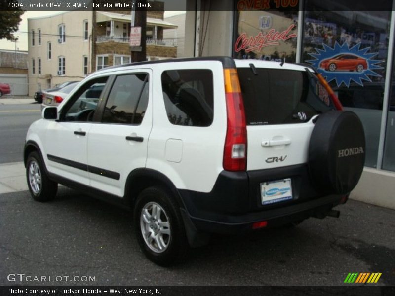 Taffeta White / Black 2004 Honda CR-V EX 4WD