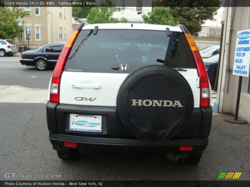 Taffeta White / Black 2004 Honda CR-V EX 4WD