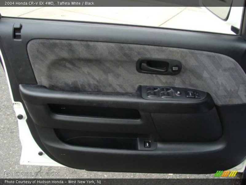 Taffeta White / Black 2004 Honda CR-V EX 4WD