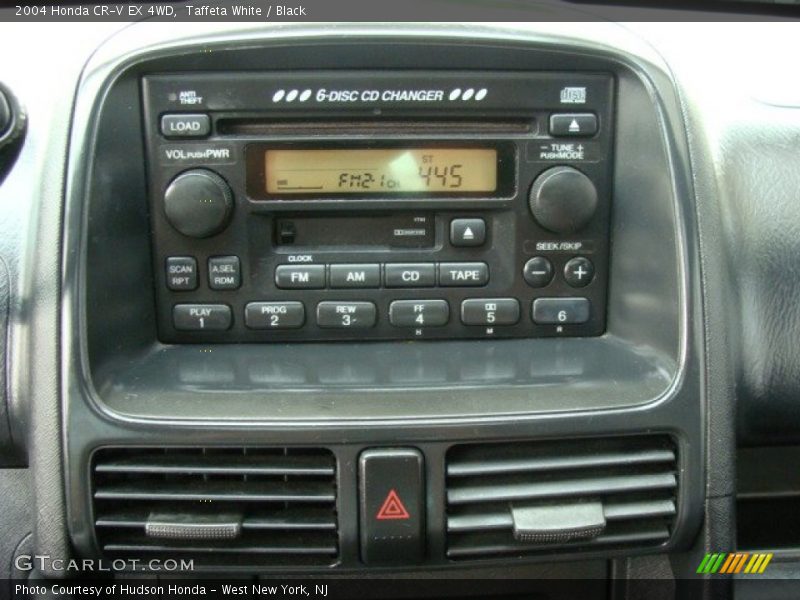 Taffeta White / Black 2004 Honda CR-V EX 4WD