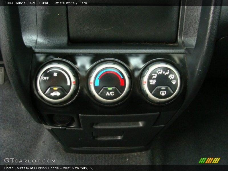 Taffeta White / Black 2004 Honda CR-V EX 4WD