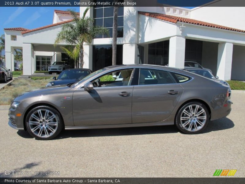  2013 A7 3.0T quattro Premium Dakota Gray Metallic