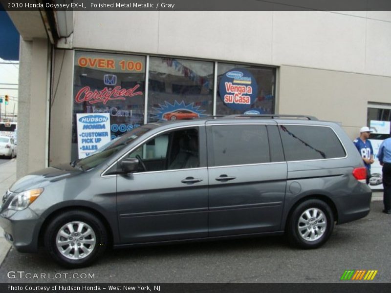 Polished Metal Metallic / Gray 2010 Honda Odyssey EX-L