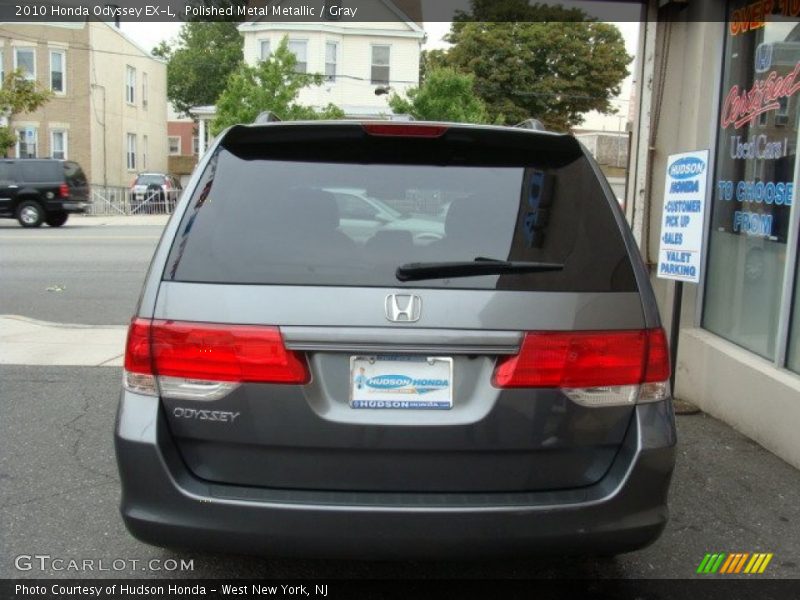 Polished Metal Metallic / Gray 2010 Honda Odyssey EX-L