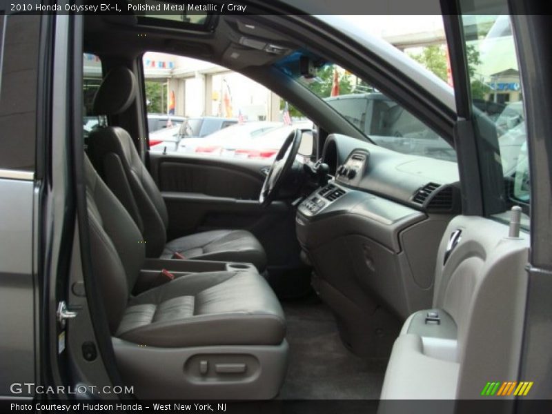 Polished Metal Metallic / Gray 2010 Honda Odyssey EX-L