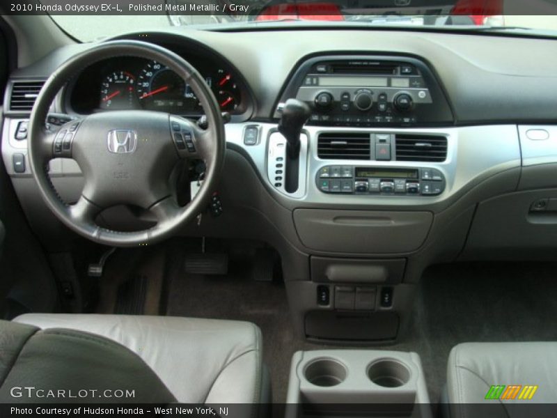 Polished Metal Metallic / Gray 2010 Honda Odyssey EX-L