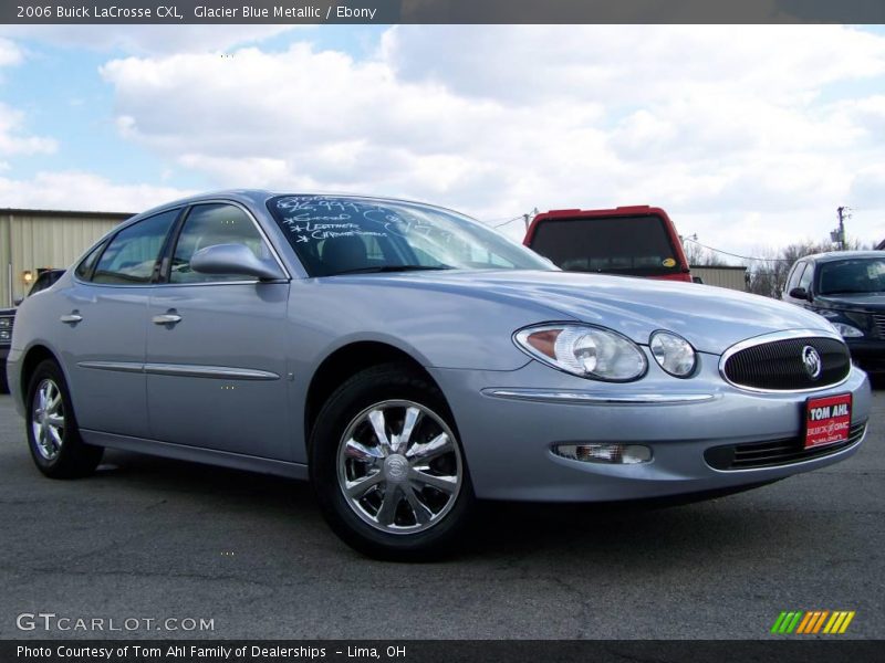Glacier Blue Metallic / Ebony 2006 Buick LaCrosse CXL