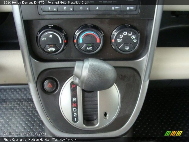 Polished Metal Metallic / Gray 2010 Honda Element EX 4WD
