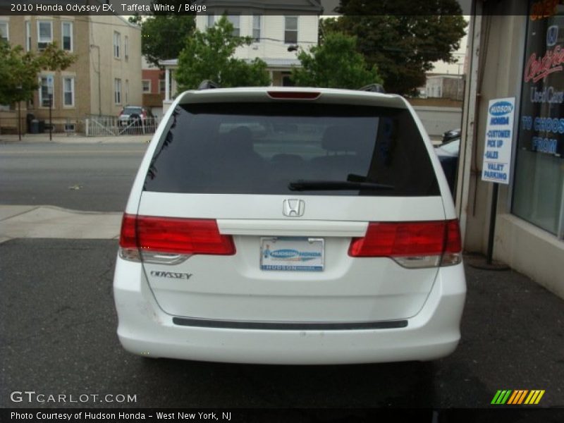 Taffeta White / Beige 2010 Honda Odyssey EX