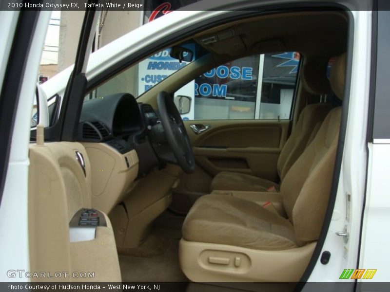 Taffeta White / Beige 2010 Honda Odyssey EX