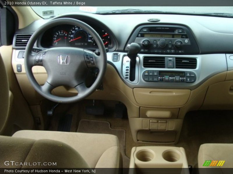 Taffeta White / Beige 2010 Honda Odyssey EX