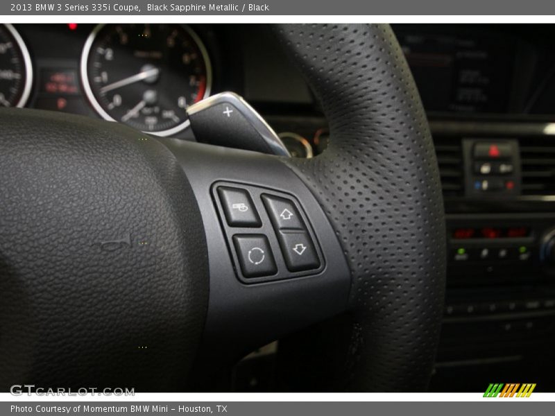 Black Sapphire Metallic / Black 2013 BMW 3 Series 335i Coupe