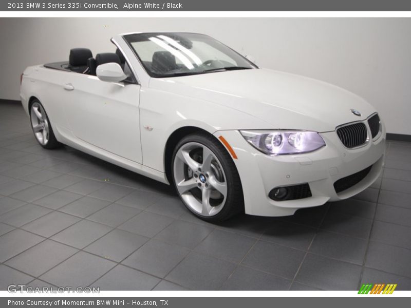 Front 3/4 View of 2013 3 Series 335i Convertible