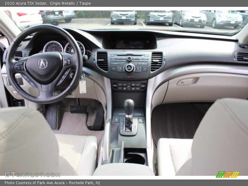 Grigio Metallic / Taupe 2010 Acura TSX Sedan