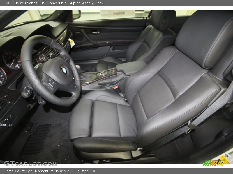 Front Seat of 2013 3 Series 335i Convertible