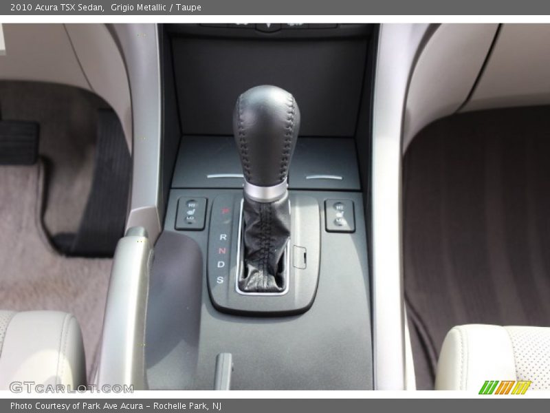 Grigio Metallic / Taupe 2010 Acura TSX Sedan