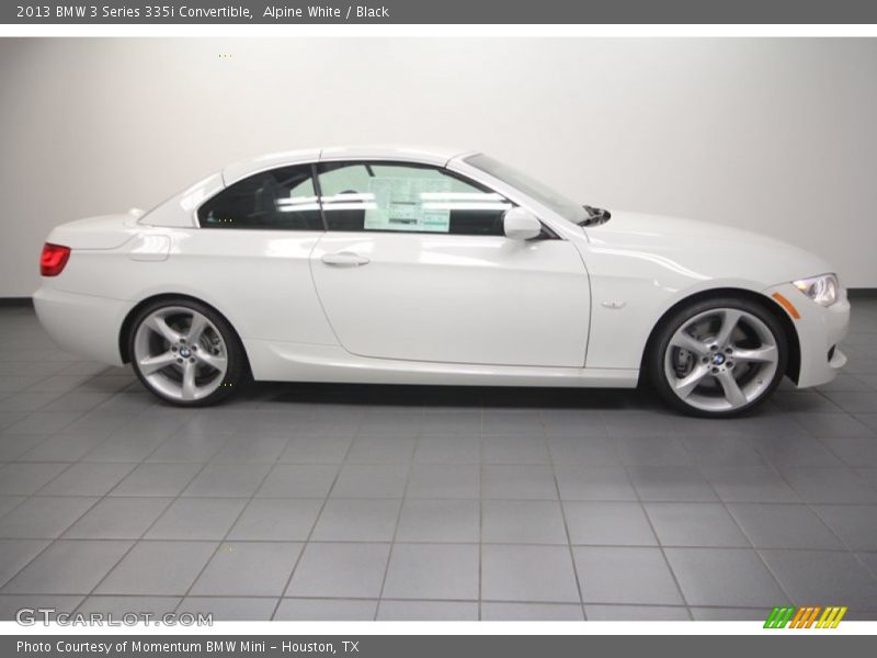 Alpine White / Black 2013 BMW 3 Series 335i Convertible