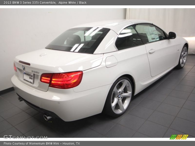 Alpine White / Black 2013 BMW 3 Series 335i Convertible