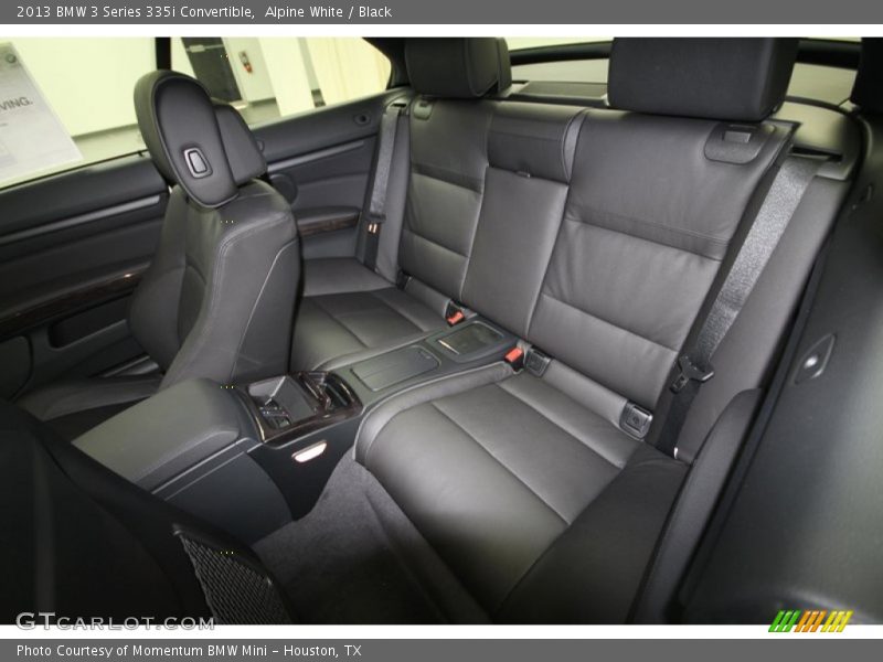 Rear Seat of 2013 3 Series 335i Convertible