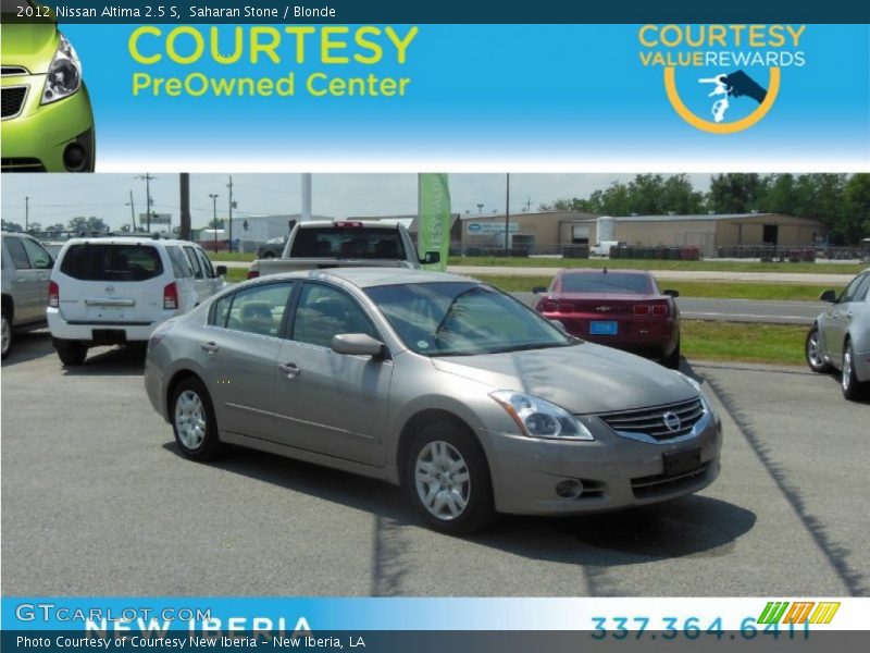 Saharan Stone / Blonde 2012 Nissan Altima 2.5 S