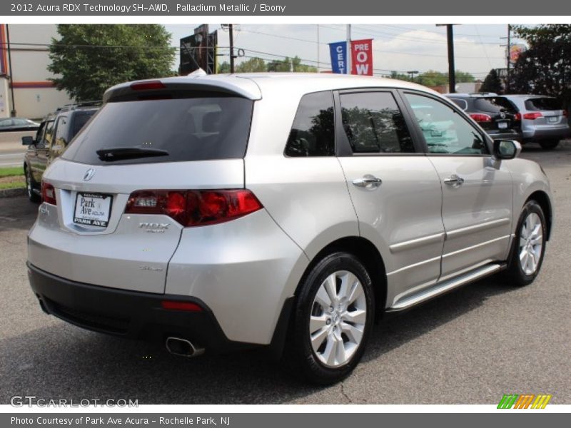 Palladium Metallic / Ebony 2012 Acura RDX Technology SH-AWD