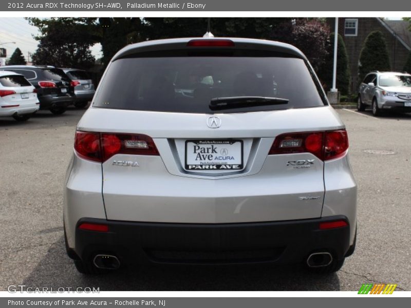 Palladium Metallic / Ebony 2012 Acura RDX Technology SH-AWD
