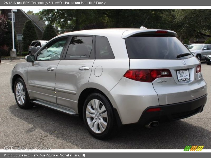 Palladium Metallic / Ebony 2012 Acura RDX Technology SH-AWD