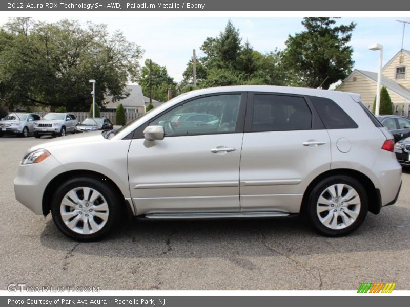 Palladium Metallic / Ebony 2012 Acura RDX Technology SH-AWD